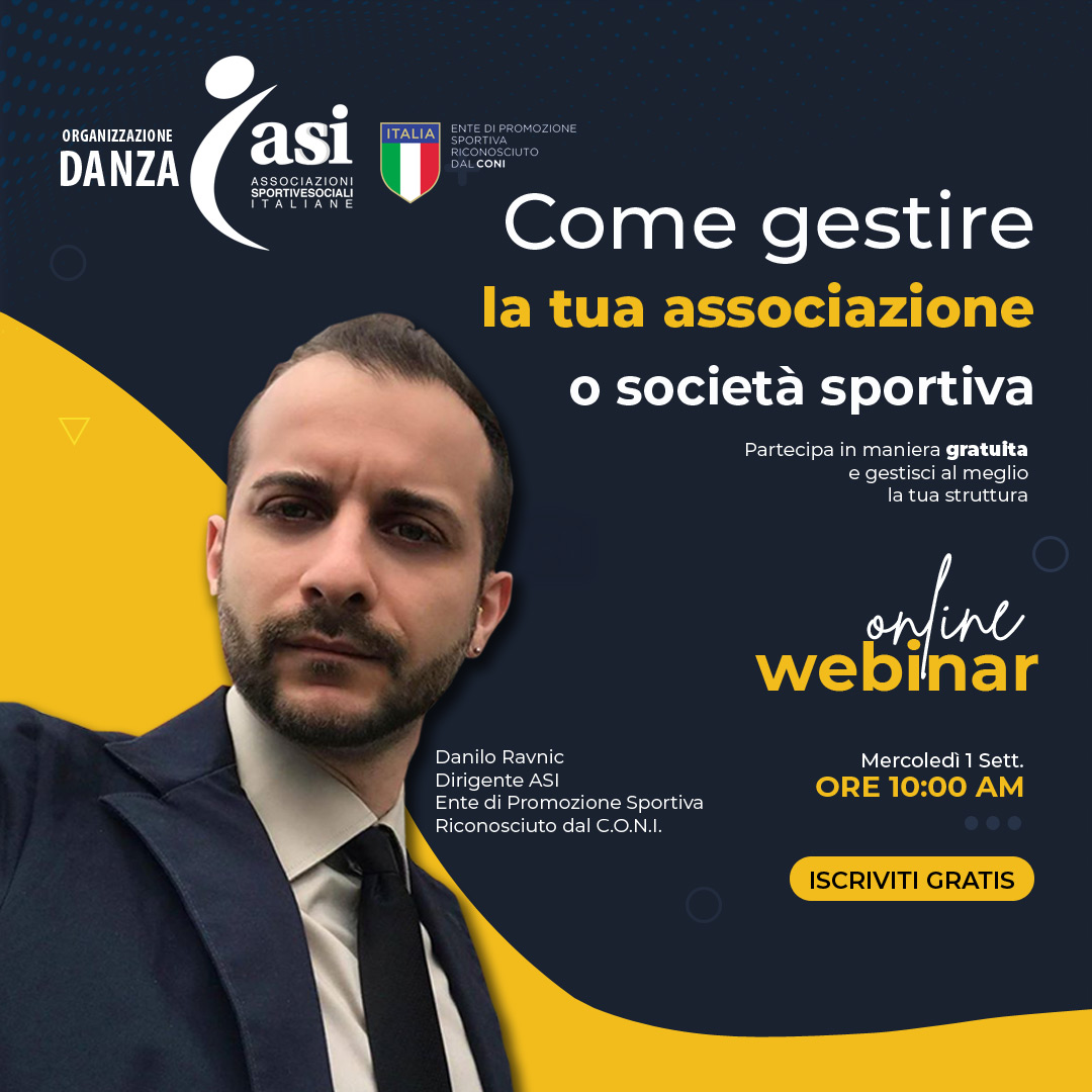 Partecipa al WEBINAR gratuito