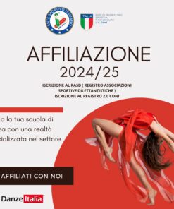 Affiliazione ENDAS Danza GRATUITA